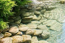 Создание водоемов на даче - пруды, бассейны и фонтаны  в Казани