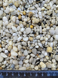 Галька крымская жемчужная фр. 5-10 мм.  купить в Казани фото Камень Клуб