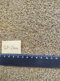 Кварцевый песок для площадок фр. 0,8 - 2 мм.  купить в Казани фото Камень Клуб