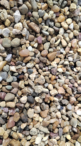 Kamenclub.ru: Галька окат (серо-желтая) фр.5-10 мм. купить  в Казани галька речная рыжий, желтый, рыжий, серо-желтый речная окатанная галька декоративная 5000 руб/т   фото КАМЕНЬ КЛУБ