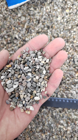 фото Галька черноморская фр. 3-5 мм. купить в Казани  в интернет-портале КАМЕНЬ КЛУБ