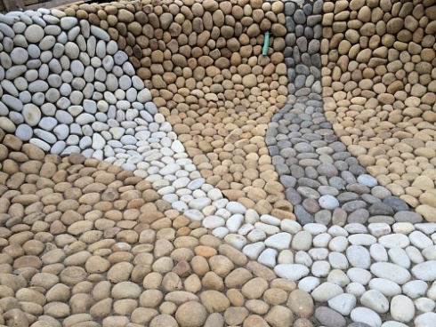 Kamenclub.ru: Песчаник ядра, фр. 100-300 мм  купить в Казани песчаник бежевый серый рыжий речная галька 5 000 руб/т   фото КАМЕНЬ КЛУБ