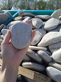 Галька черноморская фр. 100-150 мм.  купить в Казани фото Камень Клуб