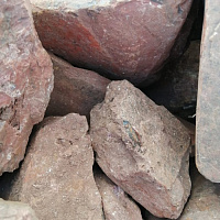 Яшма красная  (фр. 70-100 мм) фото Камень Клуб  купить в Казани