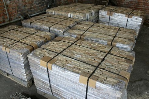 Kamenclub.ru: Песчаник (лапша) art PSG-3-01  купить в Казани    2300 руб/кв.м   фото КАМЕНЬ КЛУБ