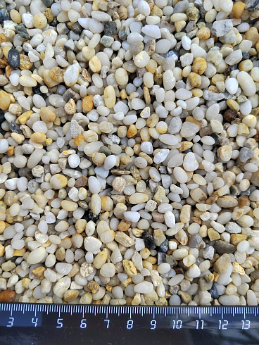фото Галька крымская жемчужная фр. 3-5 мм. купить в Казани  в интернет-портале КАМЕНЬ КЛУБ