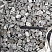 Kamenclub.ru: Щебень галтованный черный (мрамор) фр.40-70 мм.  купить в Казани мрамор черный с белыми прожилками, черный, белый щебень галтованный округлый 13500 руб/т   фото КАМЕНЬ КЛУБ