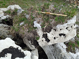 Kamenclub.ru: Выветренный известняк (степной) фр. 500-1500 мм.  купить в Казани    10000 руб/т   фото КАМЕНЬ КЛУБ