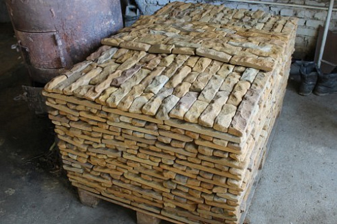 Kamenclub.ru: Песчаник (плитка) art PSG-5-02  купить в Казани    2400 руб/кв.м   фото КАМЕНЬ КЛУБ