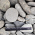 Kamenclub.ru: Галька речная окат (темно-серая) фр. 70-150 мм. купить  в Казани галька речная темно-серая, синяя, серая речная галька округлая  8000 руб/т   фото КАМЕНЬ КЛУБ
