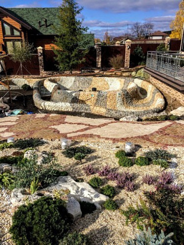 Kamenclub.ru: Песчаник брусчатка (Готика) art PSK-L-01  купить в Казани    2600 руб/кв.м    фото КАМЕНЬ КЛУБ