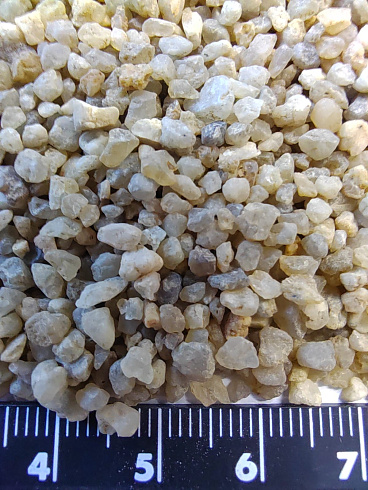 Кварцевый песок сухой фракцинированный фр. 1,6-4 мм.  купить в Казани фото Камень Клуб