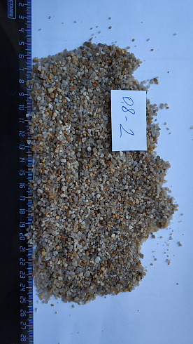 Кварцевый песок для площадок фр. 0,8 - 2 мм.  купить в Казани фото Камень Клуб