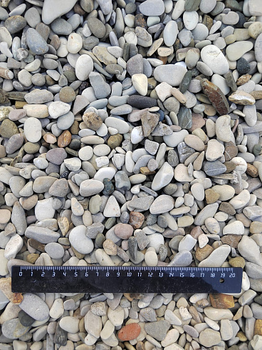 фото Галька черноморская фр. 10-20 мм. в интернет-портале КАМЕНЬ КЛУБ