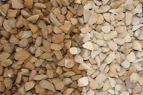 Kamenclub.ru: Щебень крошка желтый (песчаник) фр. 20-40 мм.  купить в Казани песчаник бежевый рыжий каменная крошка песчаника 9500 руб/т   фото КАМЕНЬ КЛУБ