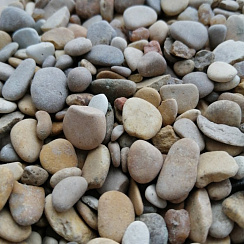 Галька каспийская фр. 3-10 мм.  купить в Казани фото Камень Клуб