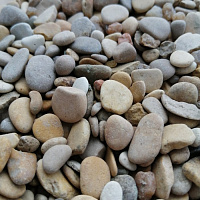 Галька каспийская фр. 3-10 мм.  купить в Казани фото Камень Клуб