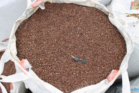 Kamenclub.ru: Мраморная крошка (щебень крошка розовый) фр. 5-10 мм.  купить в Казани мрамор розовый, красный щебень колотый ландшафтный декоративный  11000 руб/т   фото КАМЕНЬ КЛУБ