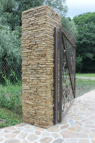 Kamenclub.ru: Песчаник (хворост) art PSG-5-06  купить в Казани    1 900 руб/кв.м   фото КАМЕНЬ КЛУБ