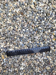 Галька крымская прибрежная фр. 5-10 мм.  купить в Казани фото Камень Клуб