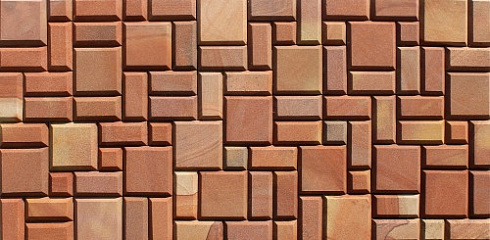 Kamenclub.ru: Песчаник (Римская кладка) art PSK-L-02  купить в Казани    3950  руб/кв.м   фото КАМЕНЬ КЛУБ